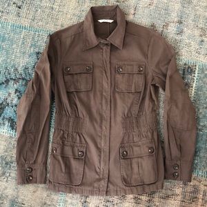 🔥 CABI Cargo jacket cotton mushroom brown W size S